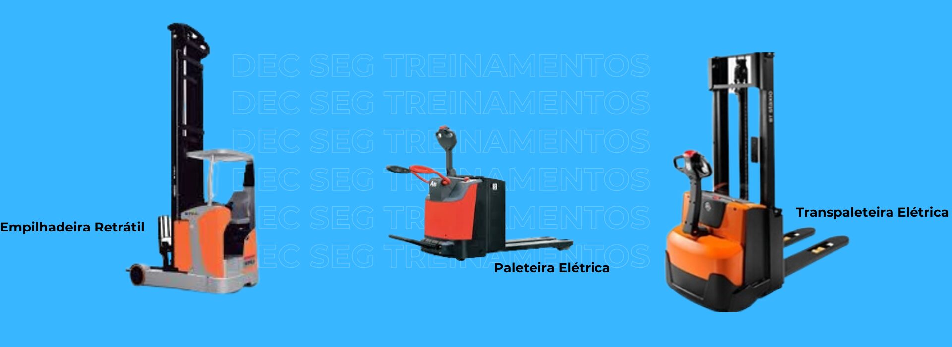 treinamento de empilhadeira elétrica